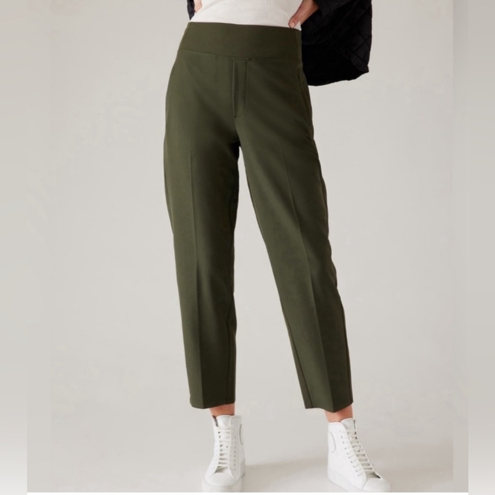 NWT Athleta 18 Endless Pant Aspen Olive